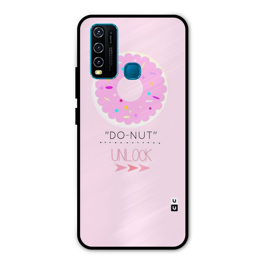 Do-Nut Unlock Metal Back Case for Vivo Y50