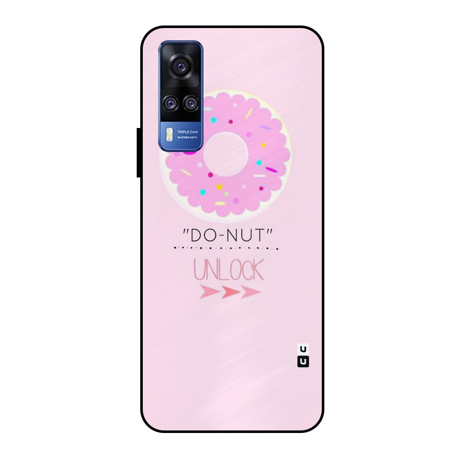 Do-Nut Unlock Metal Back Case for Vivo Y51
