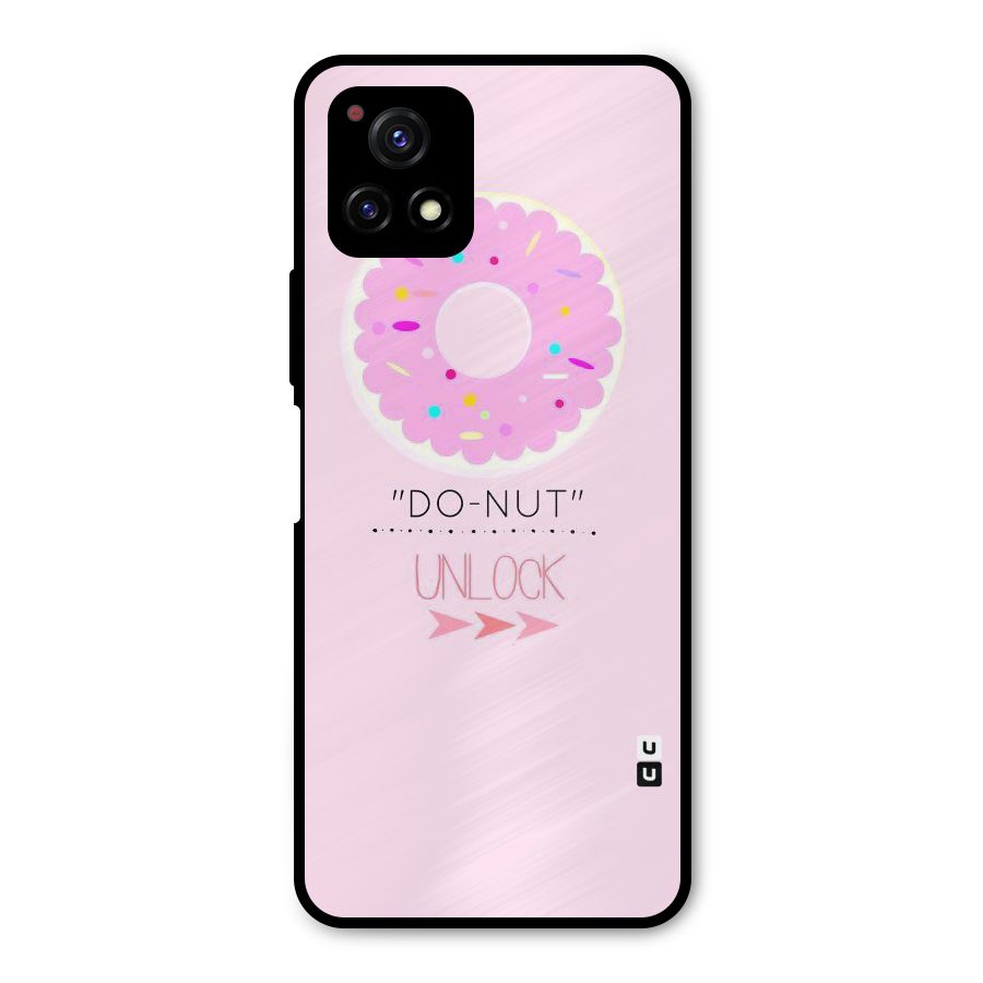 Do-Nut Unlock Metal Back Case for Vivo Y72 5G