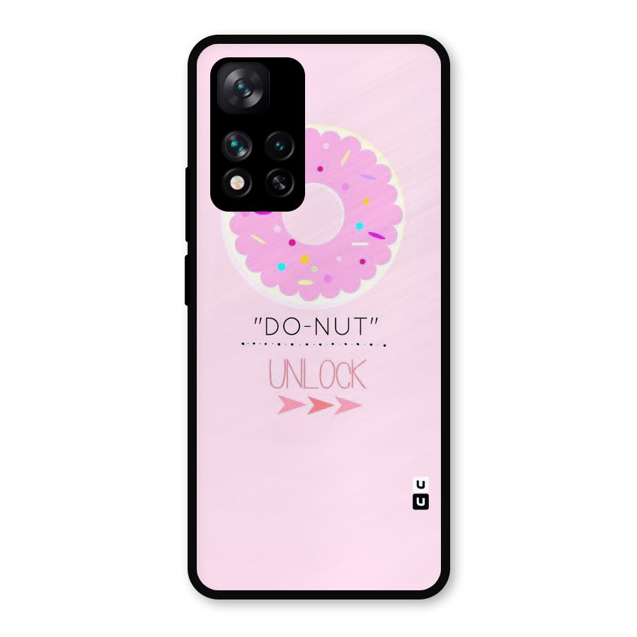 Do-Nut Unlock Metal Back Case for Xiaomi 11i Hypercharge 5G