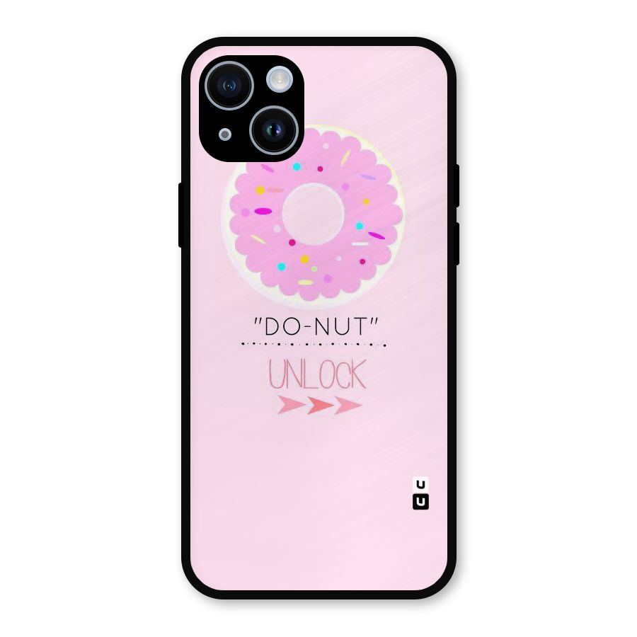 Do-Nut Unlock Metal Back Case for iPhone 14