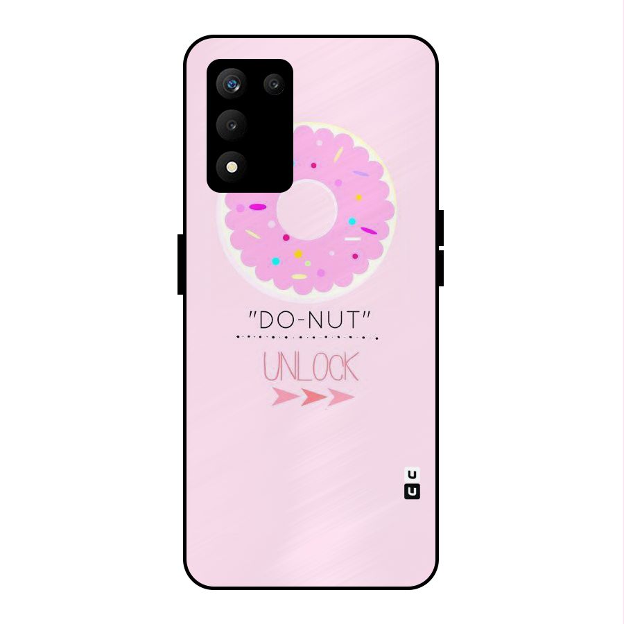 Do-Nut Unlock Metal Back Case for realme 9 5G SE