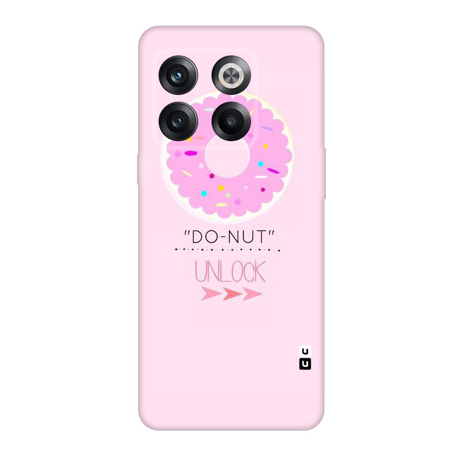 Do-Nut Unlock Original Polycarbonate Back Case for OnePlus 10T