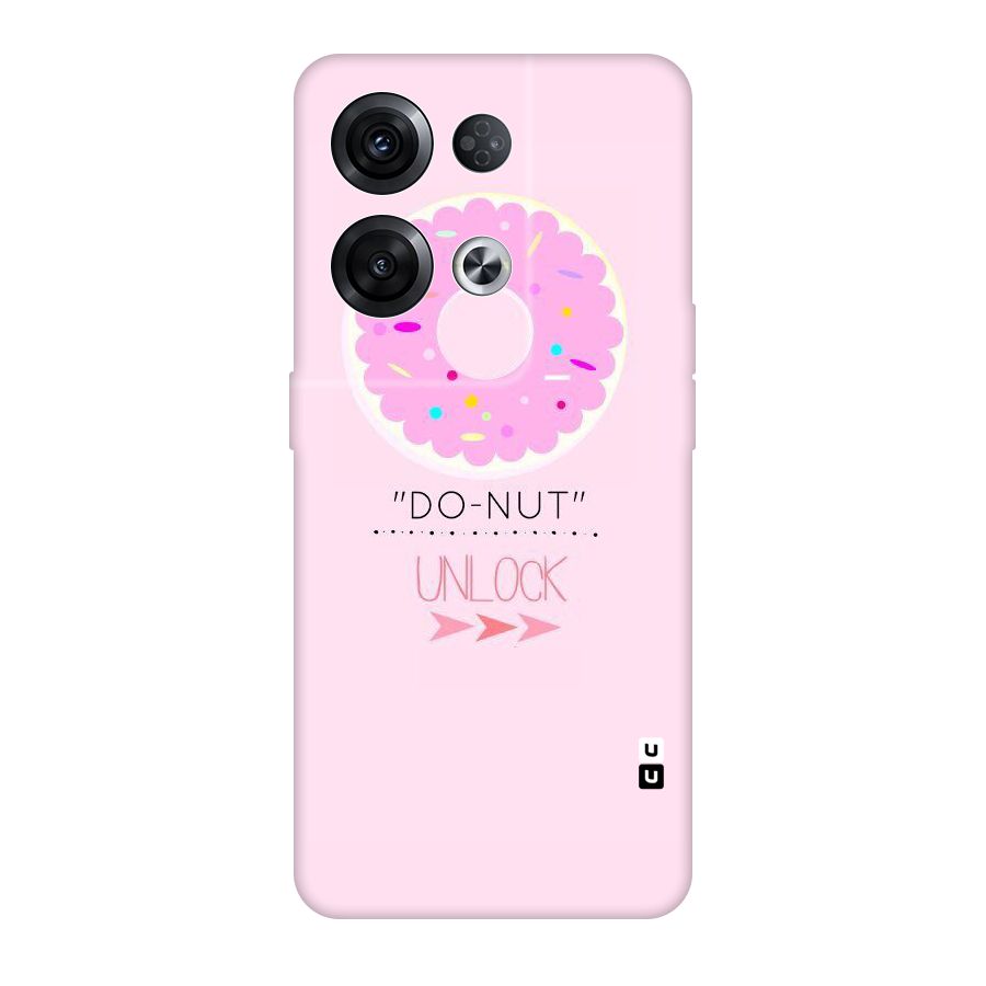 Do-Nut Unlock Original Polycarbonate Back Case for Oppo Reno8 Pro 5G