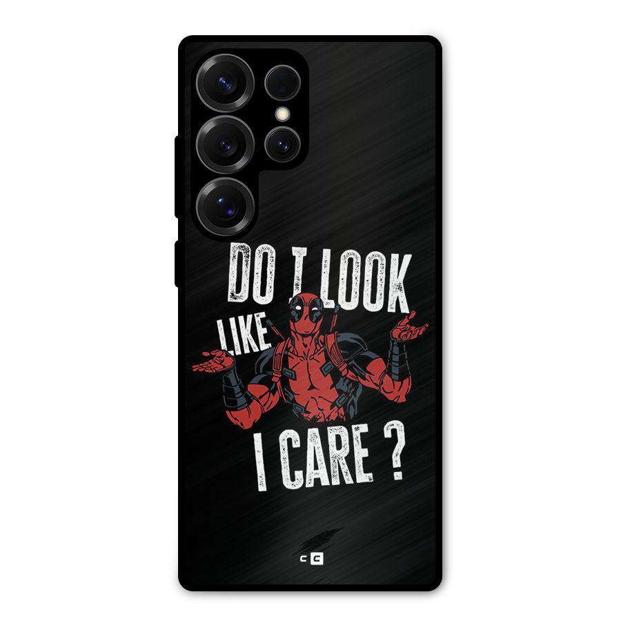 Do I Care Metal Back Case for Galaxy S25 Ultra