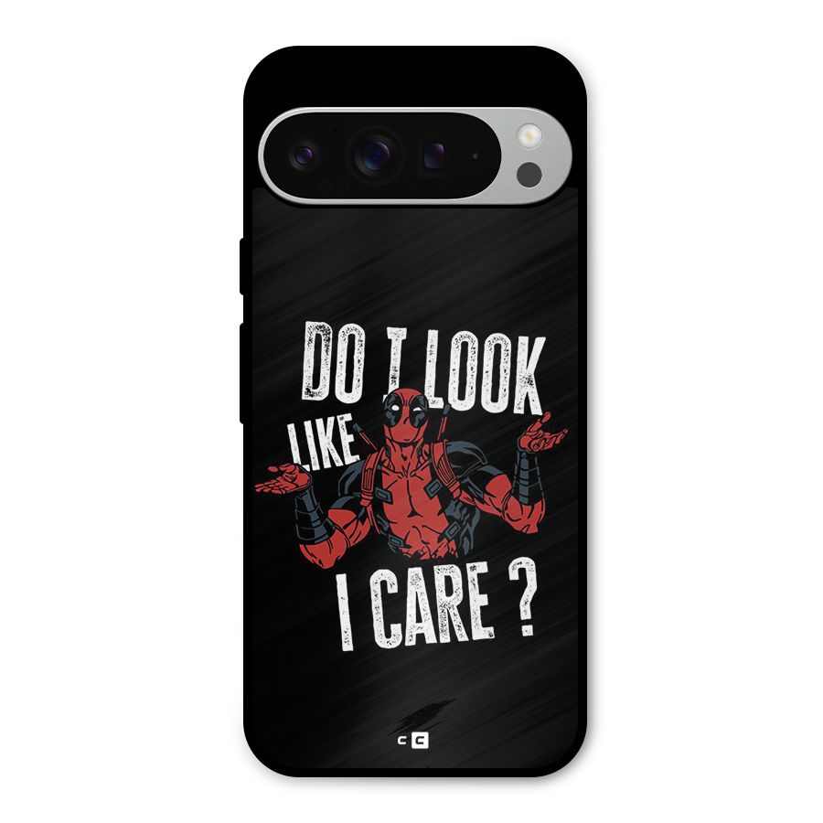 Do I Care Metal Back Case for Google Pixel 9 Pro XL