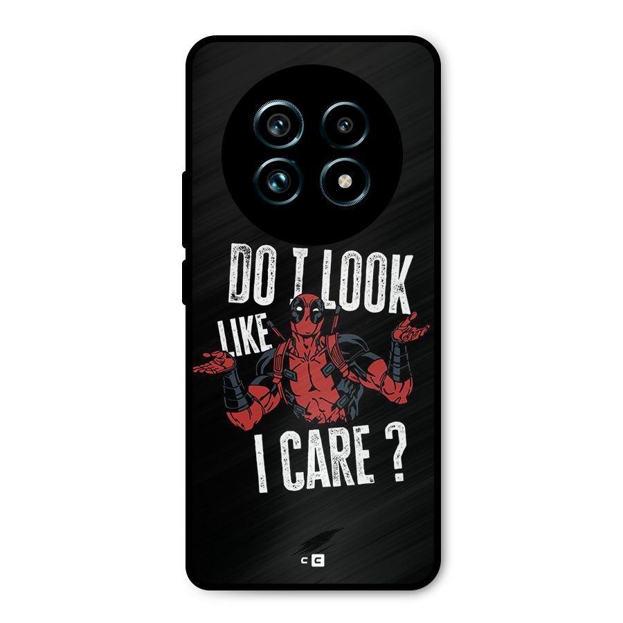 Do I Care Metal Back Case for Realme 13 Pro Plus