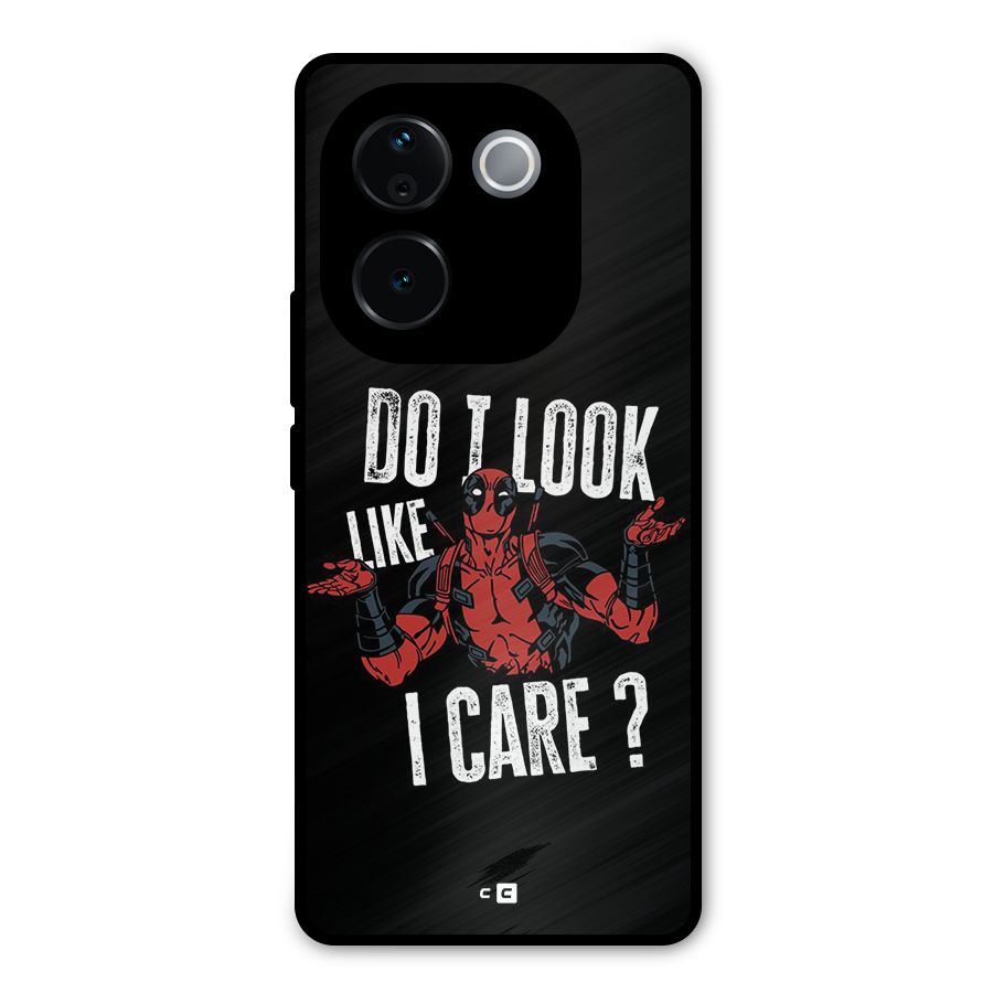 Do I Care Metal Back Case for Vivo T3 Pro