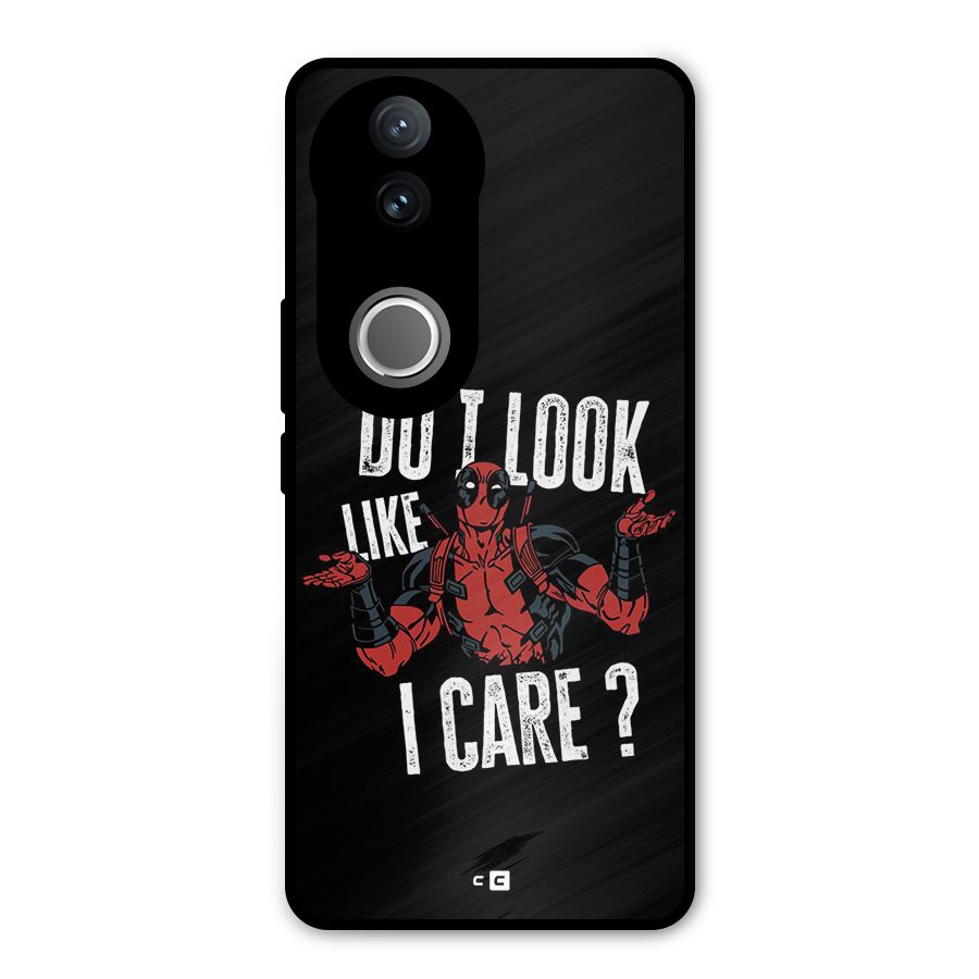 Do I Care Metal Back Case for Vivo V50e