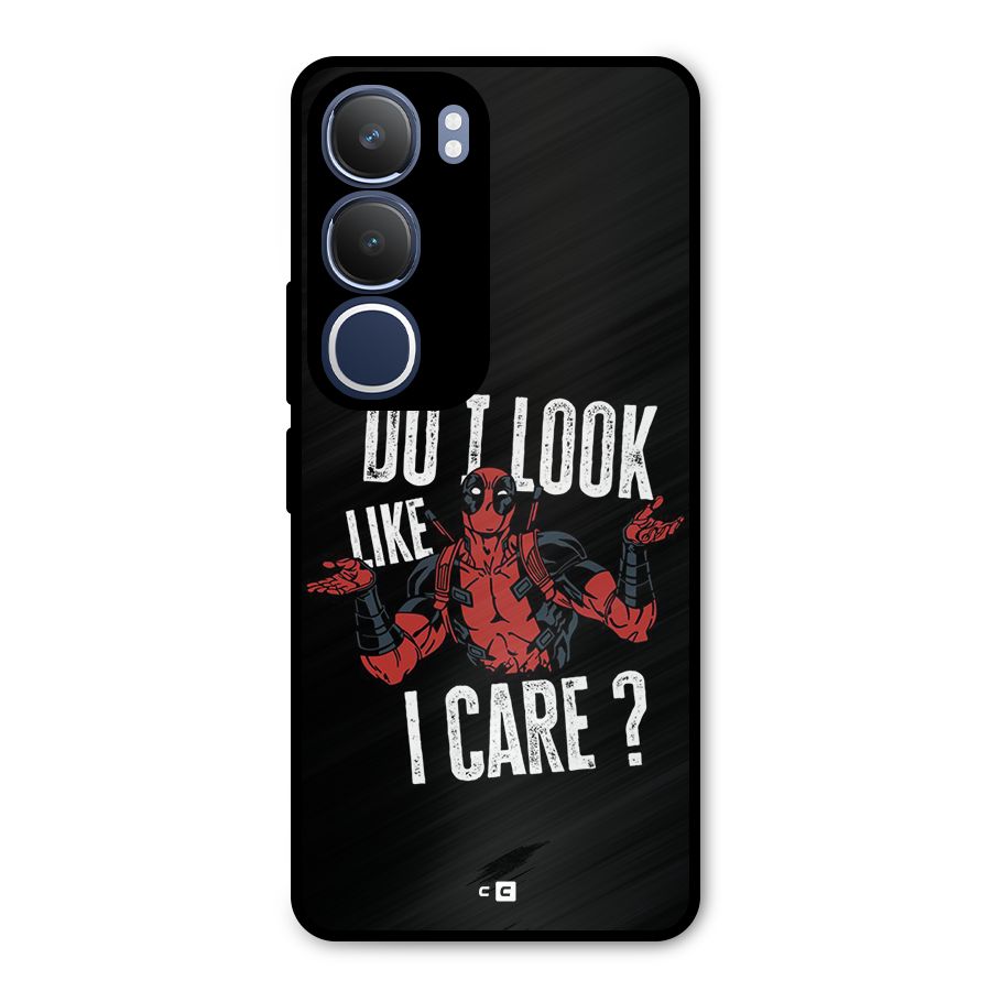 Do I Care Metal Back Case for Vivo Y29