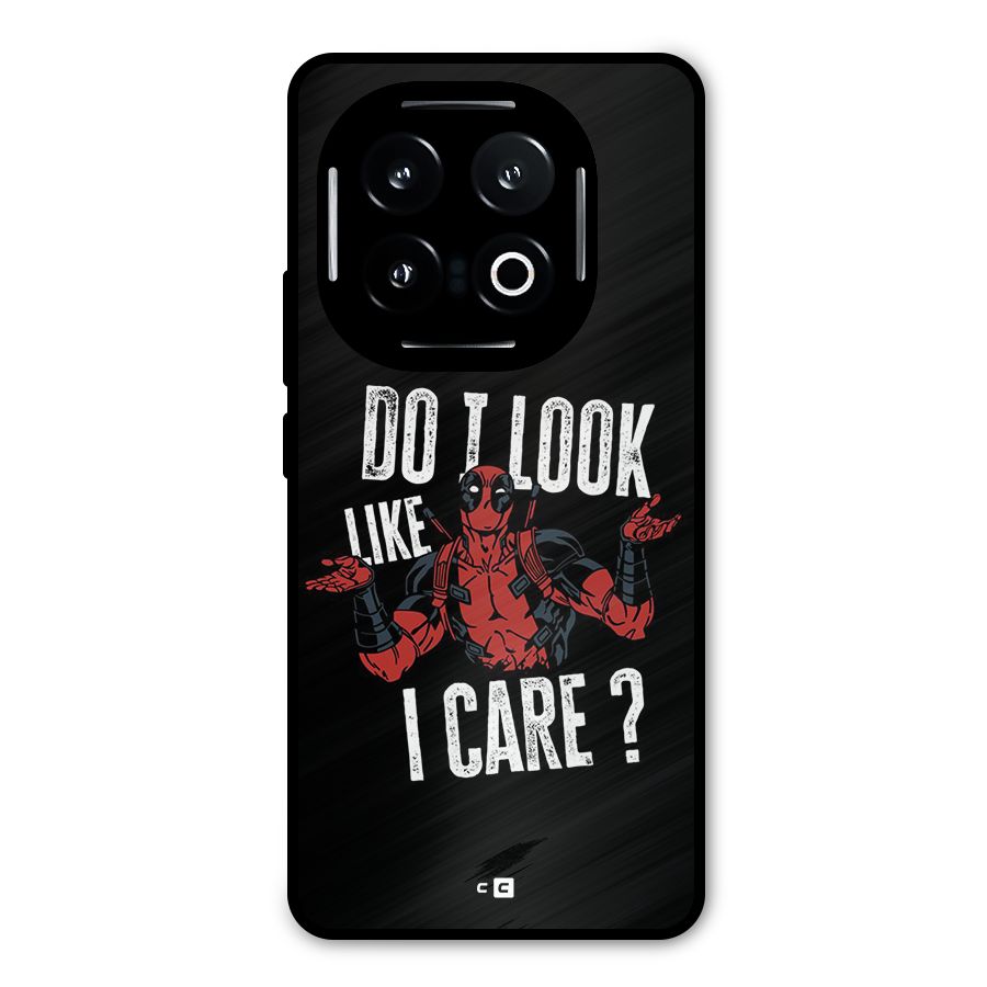Do I Care Metal Back Case for iQOO 13