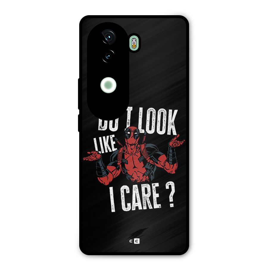 Do I Care Metal Back Case for iQOO Z9s