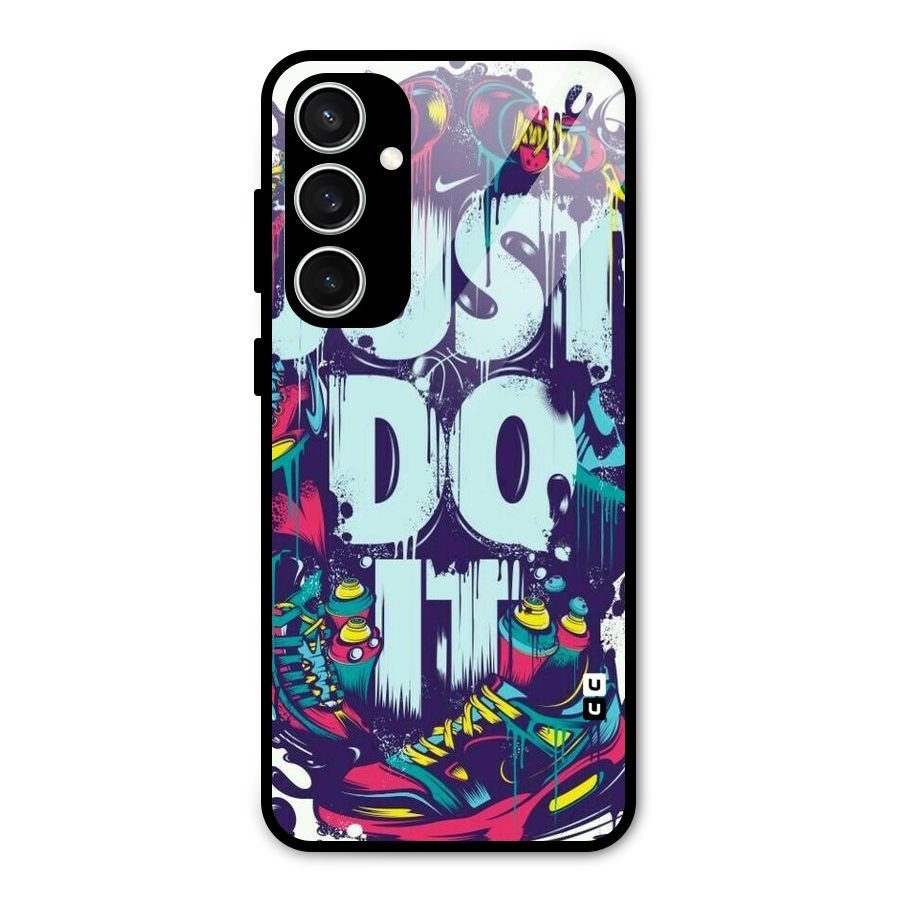 Do It Abstract Glass Back Case for Galaxy S23 FE