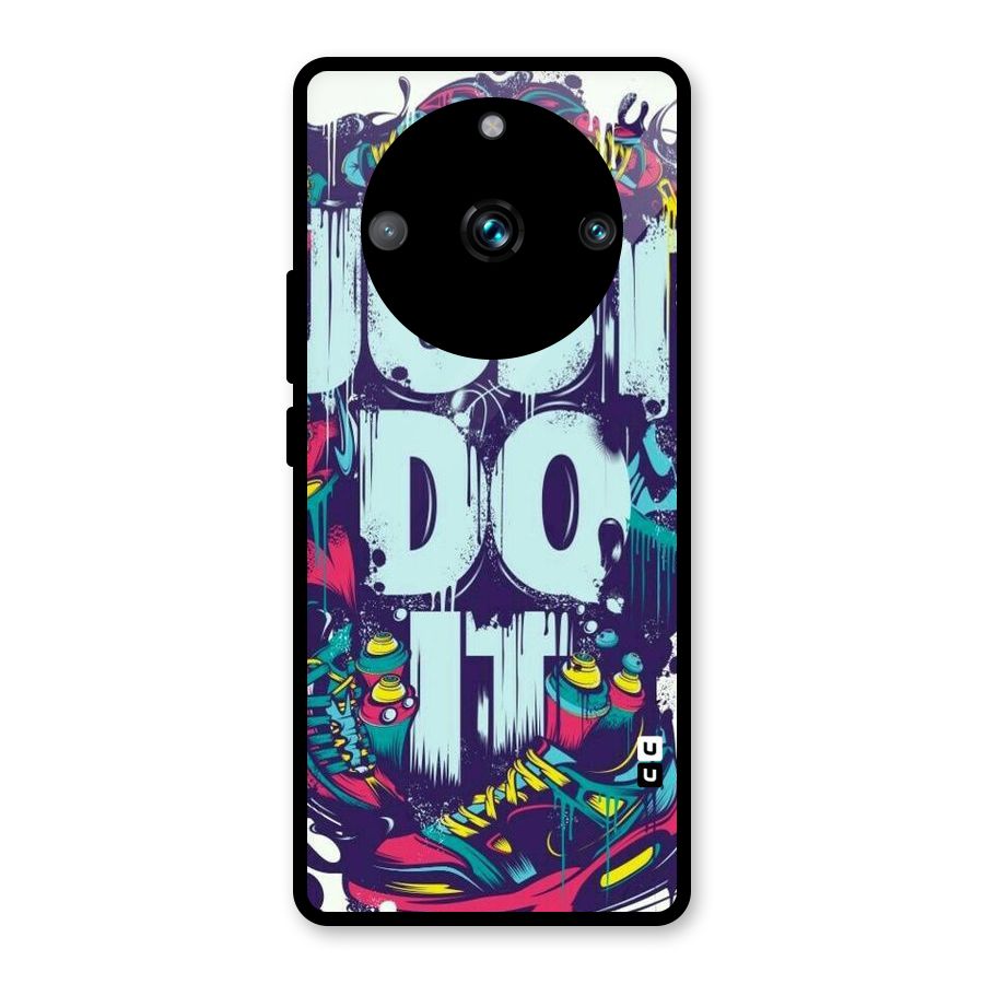 Do It Abstract Glass Back Case for Realme 11 Pro Plus