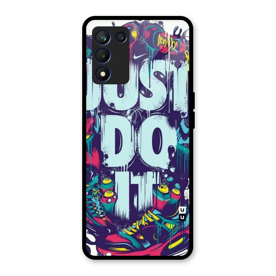 Do It Abstract Glass Back Case for Realme 9 5G Speed