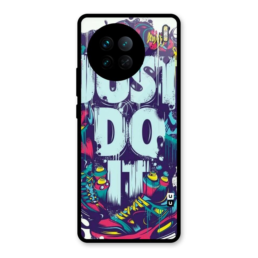 Do It Abstract Glass Back Case for Vivo X90
