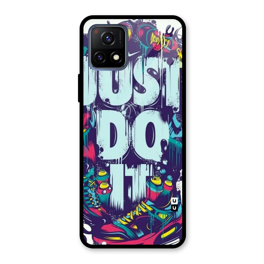 Do It Abstract Glass Back Case for Vivo Y72 5G