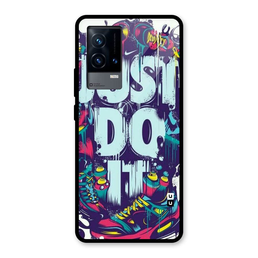 Do It Abstract Glass Back Case for iQOO 9 5G