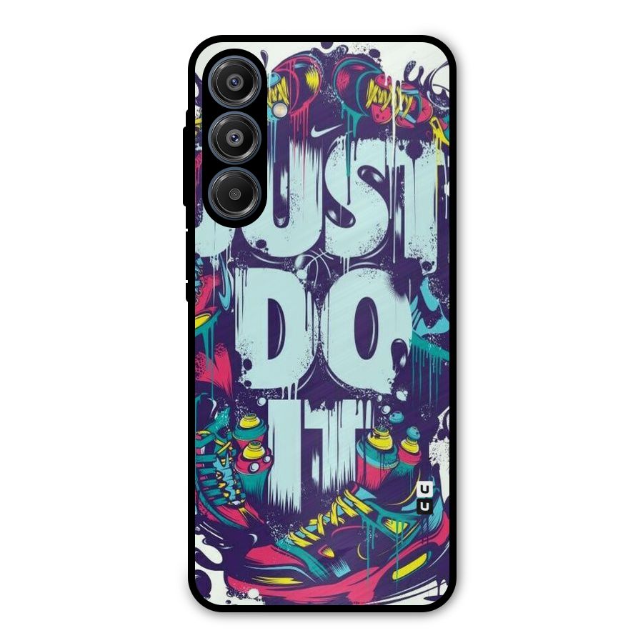 Do It Abstract Metal Back Case for Galaxy A16 5G