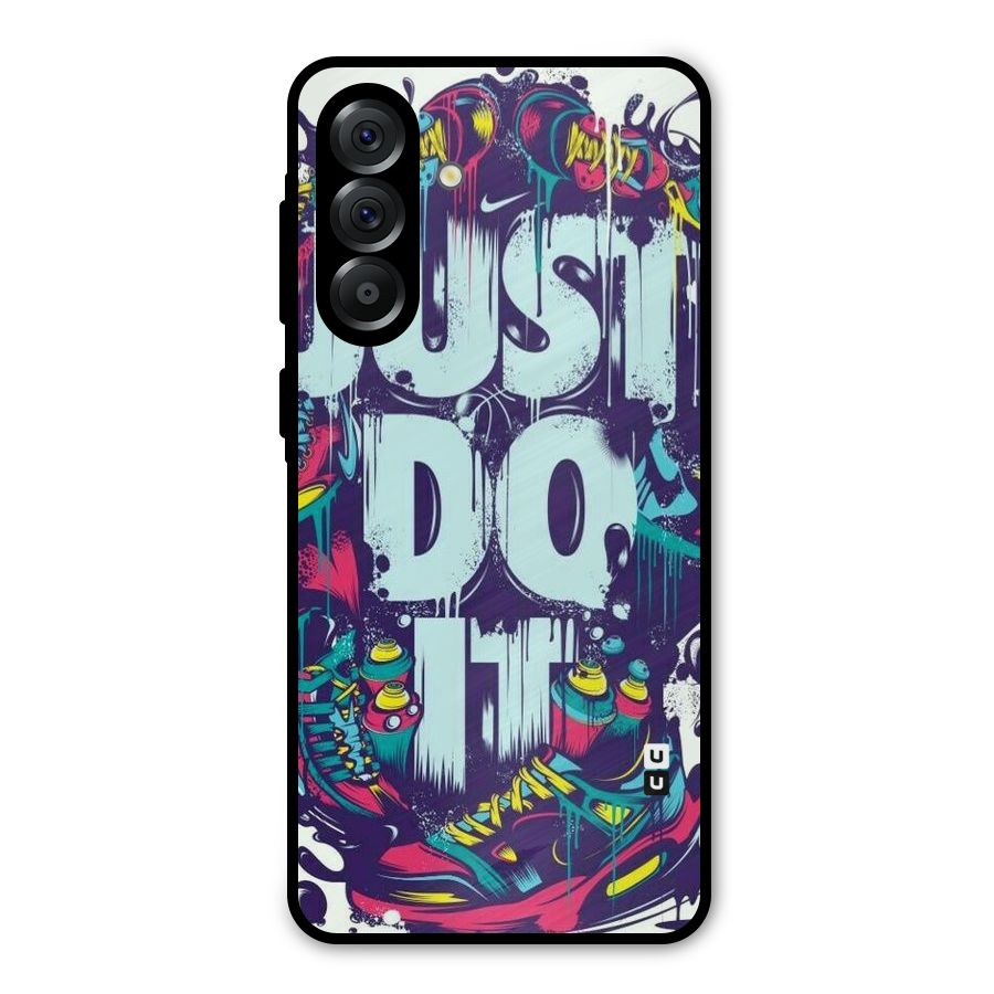 Do It Abstract Metal Back Case for Galaxy A56