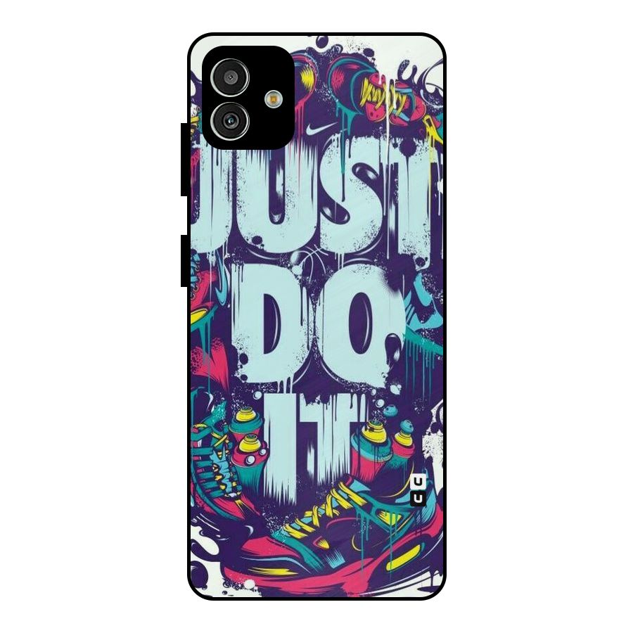 Do It Abstract Metal Back Case for Galaxy M13 5G