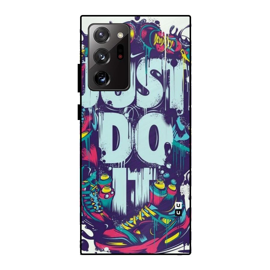 Do It Abstract Metal Back Case for Galaxy Note 20 Ultra