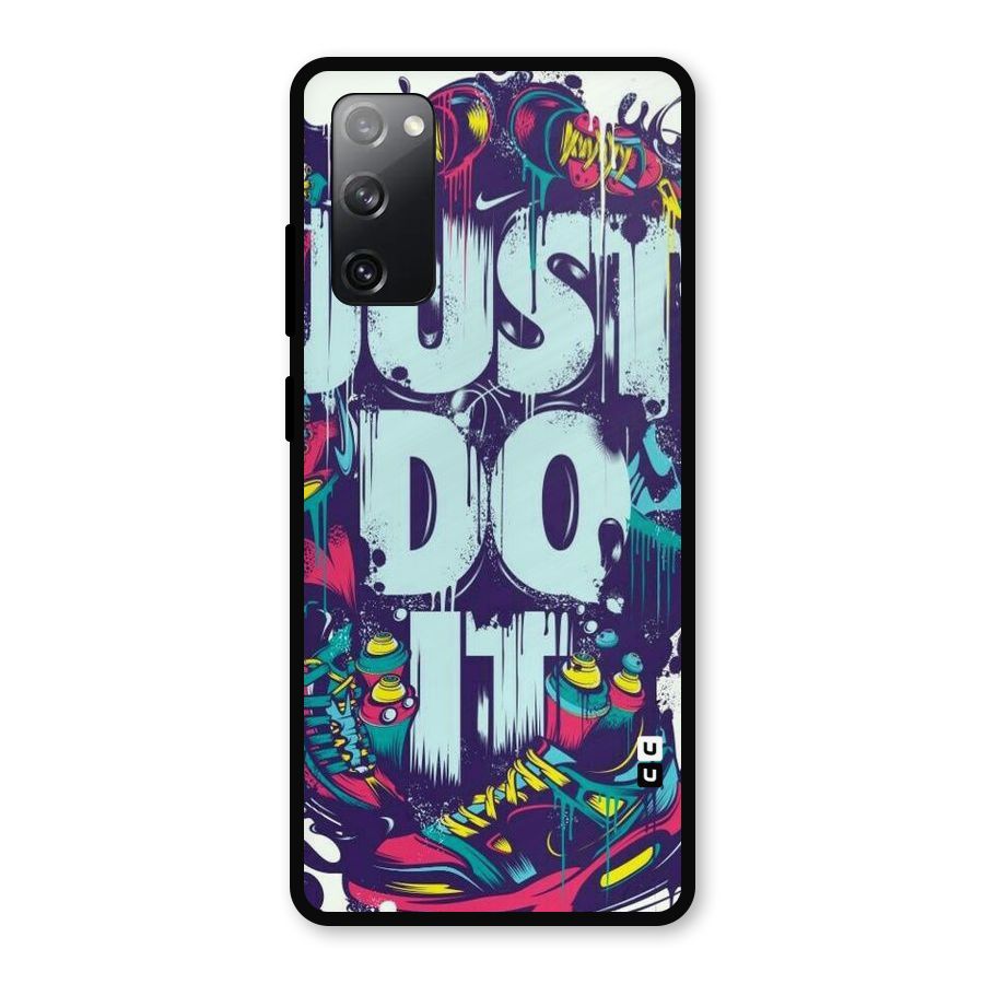 Do It Abstract Metal Back Case for Galaxy S20 FE 5G