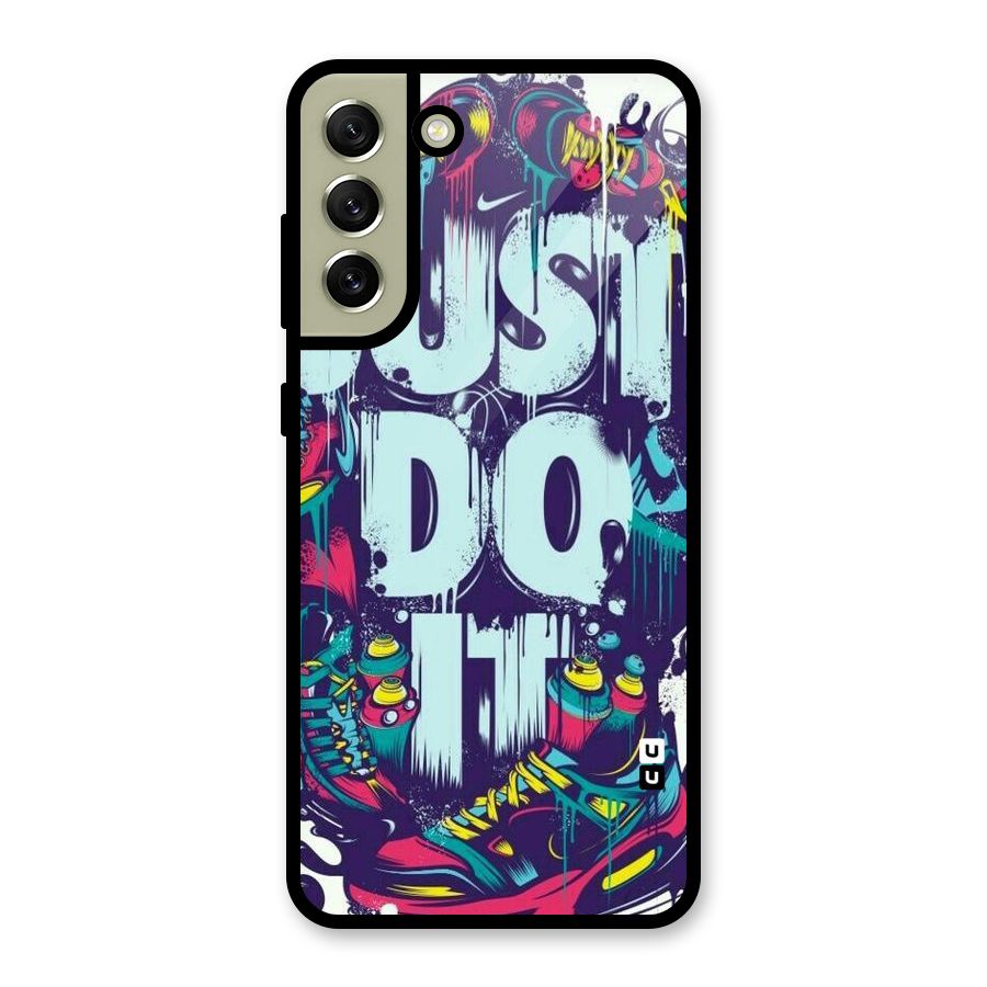 Do It Abstract Metal Back Case for Galaxy S21 FE 5G (2023)