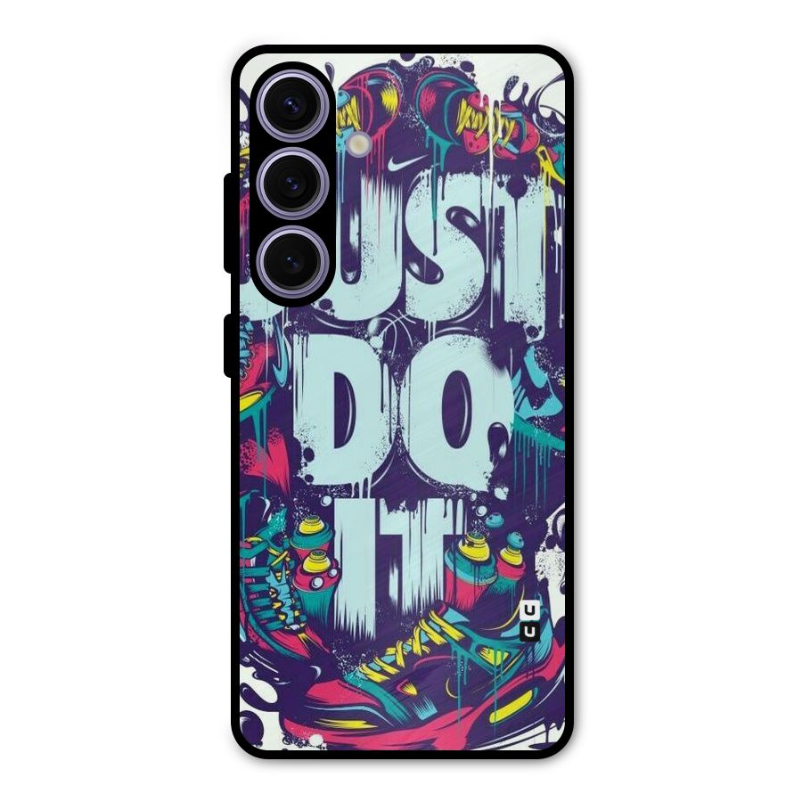 Do It Abstract Metal Back Case for Galaxy S24