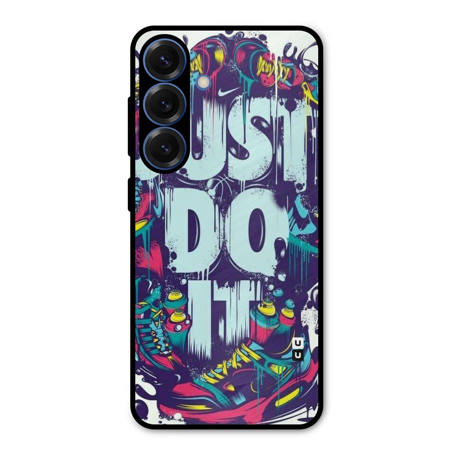 Do It Abstract Metal Back Case for Galaxy S25