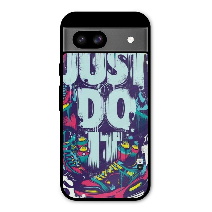 Do It Abstract Metal Back Case for Google Pixel 8a