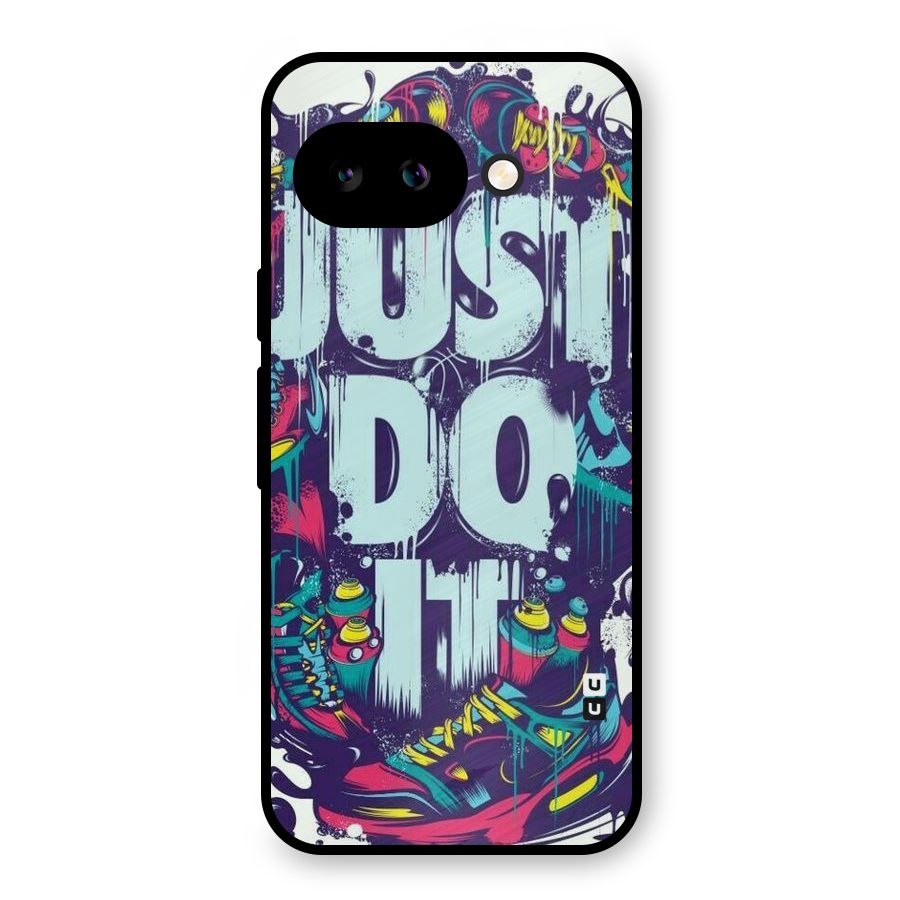 Do It Abstract Metal Back Case for Google Pixel 9a