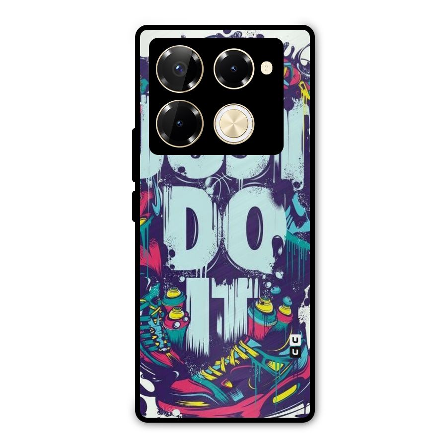 Do It Abstract Metal Back Case for Infinix Note 40 Pro Plus