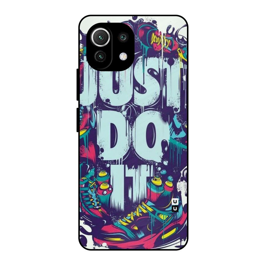 Do It Abstract Metal Back Case for Mi 11 Lite