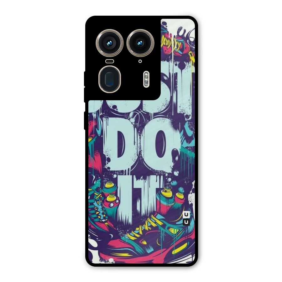 Do It Abstract Metal Back Case for Motorola Edge 50 Ultra