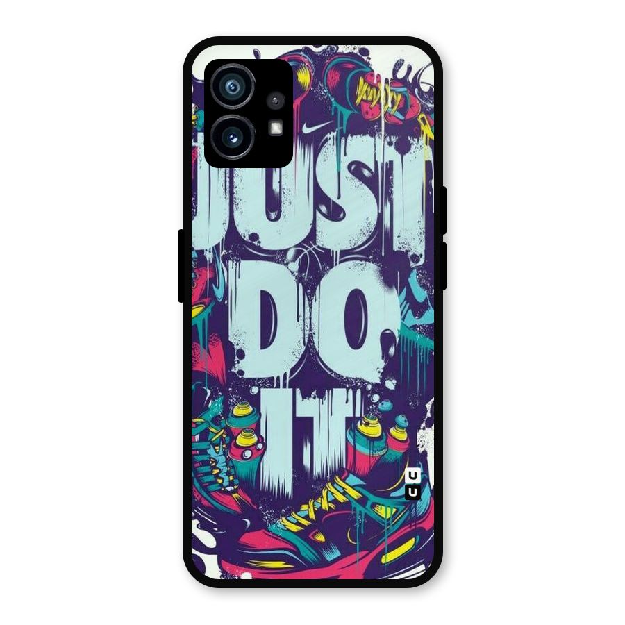Do It Abstract Metal Back Case for Nothing Phone 1