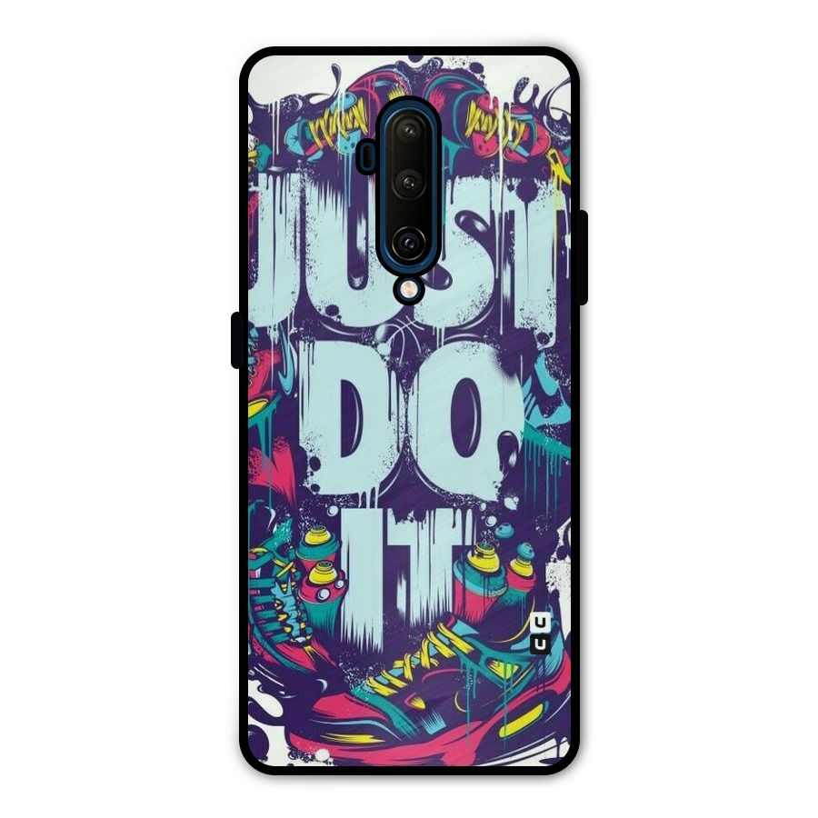 Do It Abstract Metal Back Case for OnePlus 7T Pro