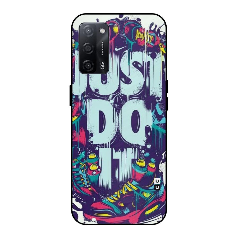 Do It Abstract Metal Back Case for Oppo A53s 5G