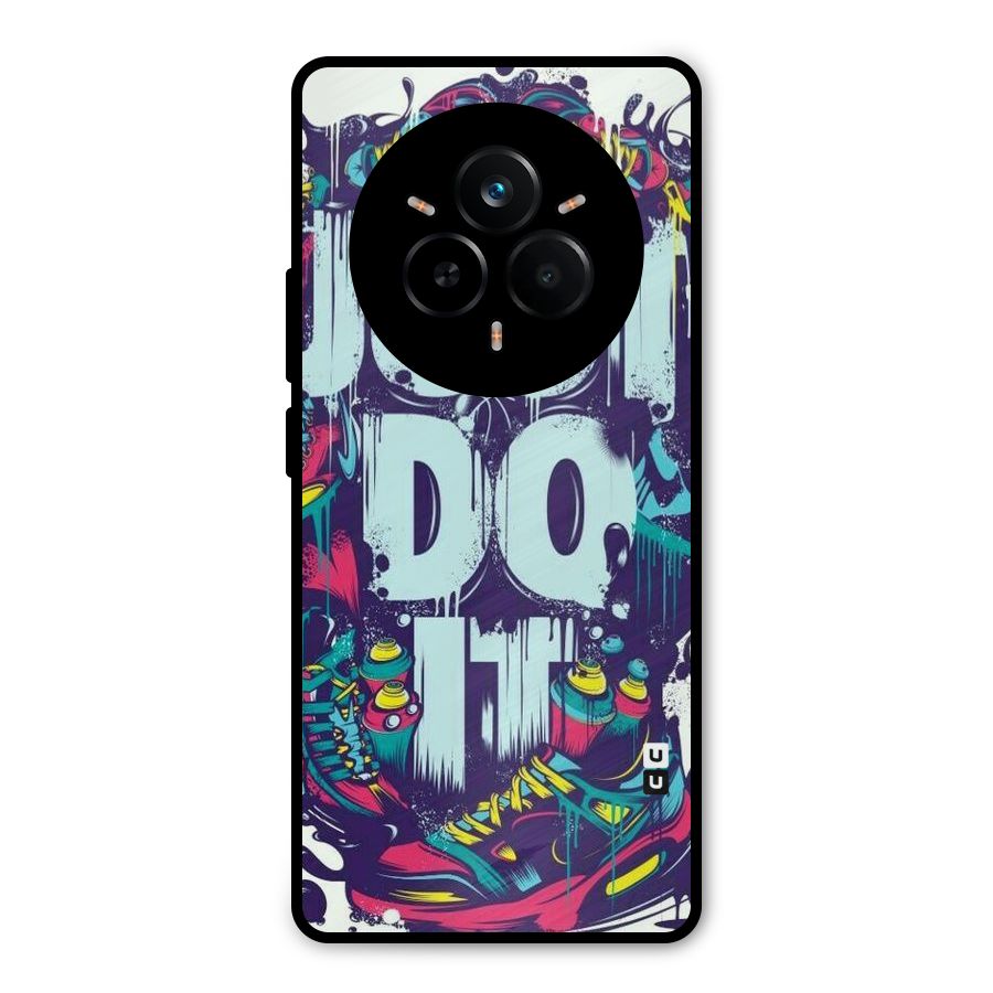 Do It Abstract Metal Back Case for Realme 14 Pro Plus