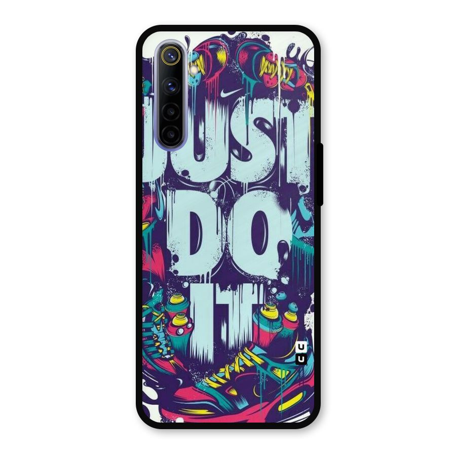 Do It Abstract Metal Back Case for Realme 6
