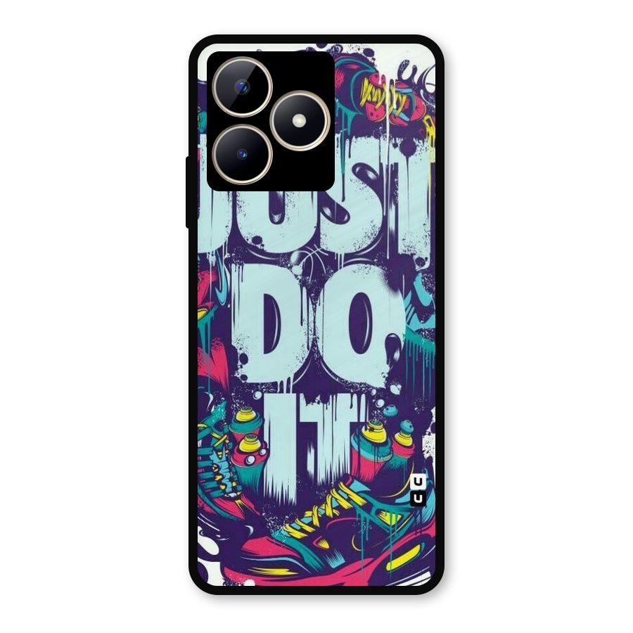 Do It Abstract Metal Back Case for Realme C53