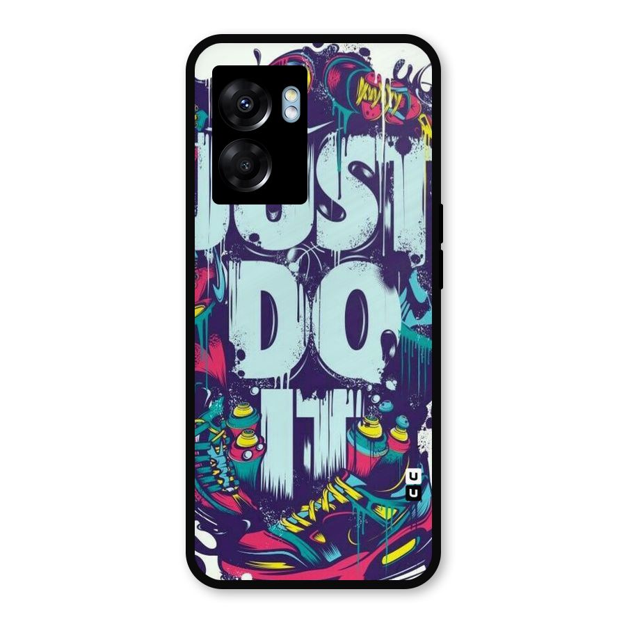Do It Abstract Metal Back Case for Realme Narzo 50 5G