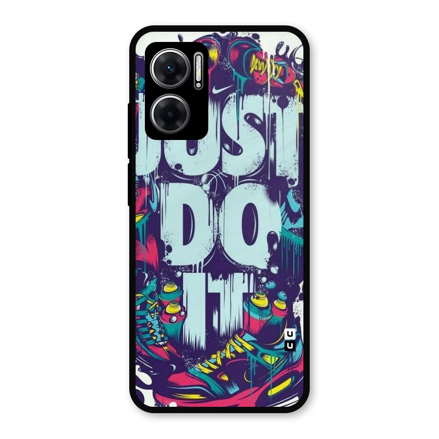 Do It Abstract Metal Back Case for Redmi 11 Prime 5G