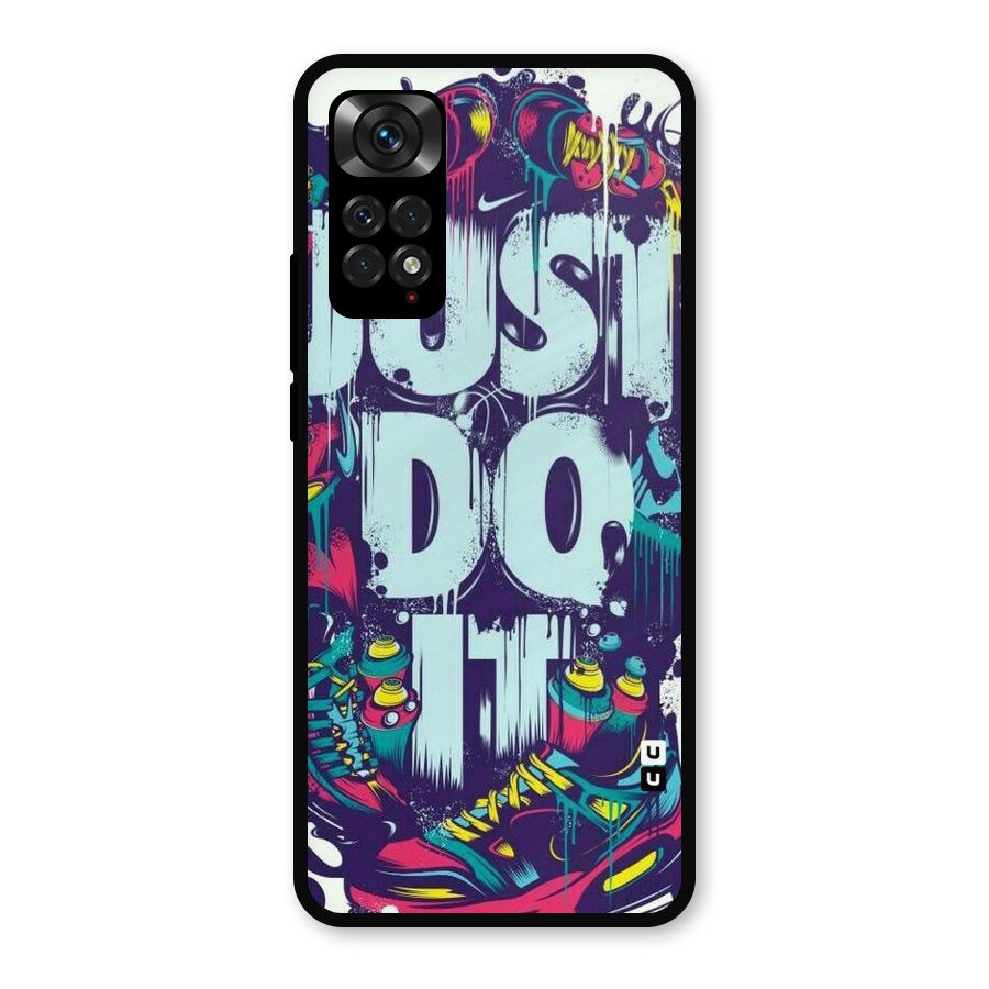 Do It Abstract Metal Back Case for Redmi Note 11s