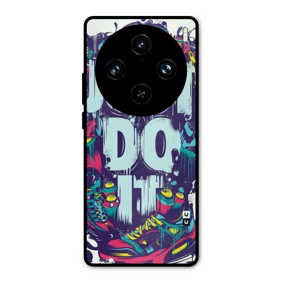 Do It Abstract Metal Back Case for Vivo X100 Pro