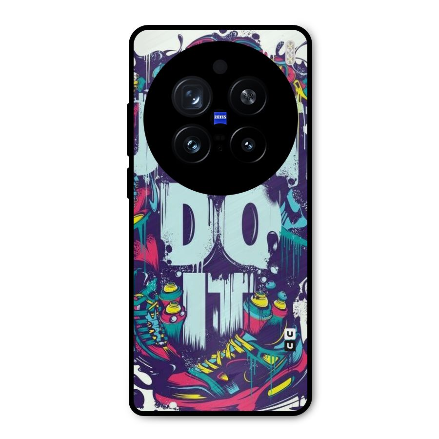 Do It Abstract Metal Back Case for Vivo X200 Pro