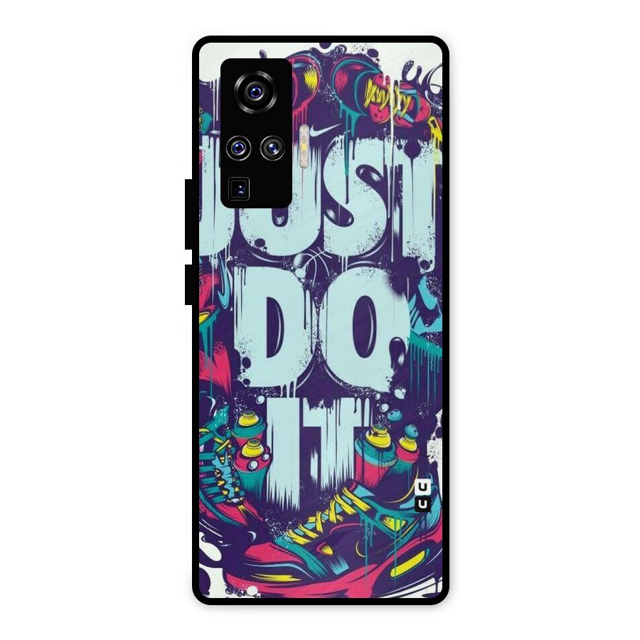 Do It Abstract Metal Back Case for Vivo X50 Pro