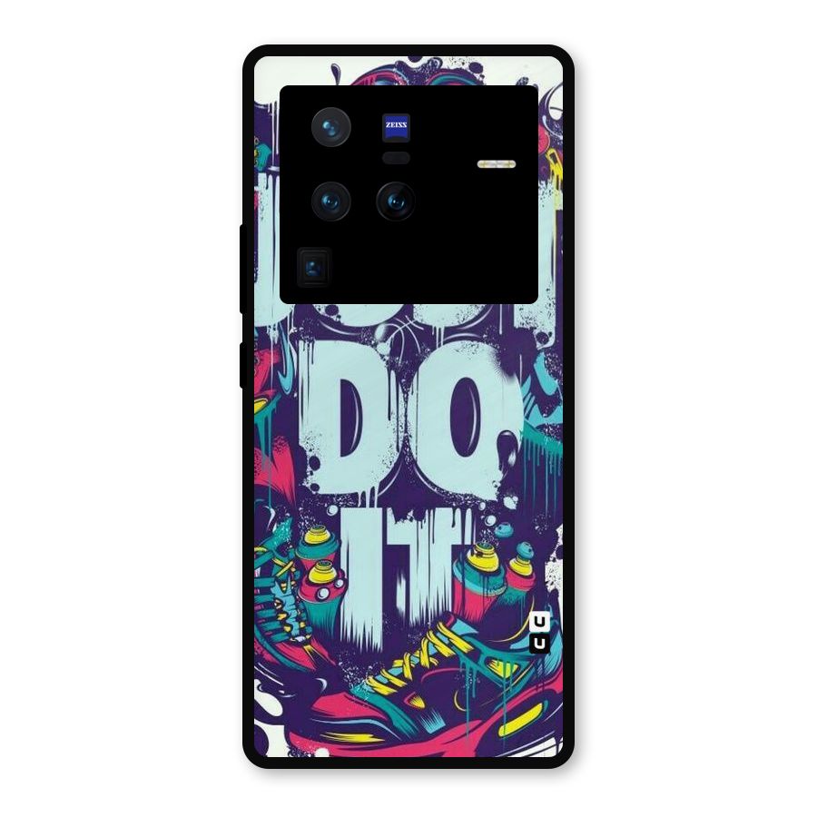 Do It Abstract Metal Back Case for Vivo X80 Pro
