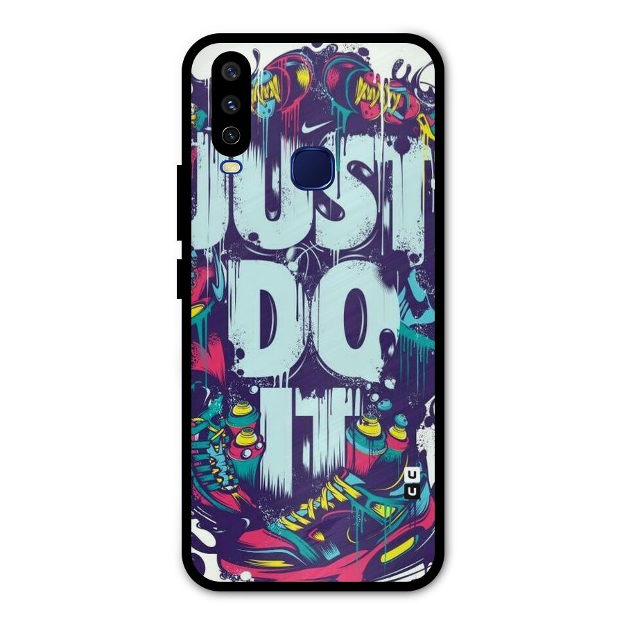 Do It Abstract Metal Back Case for Vivo Y15