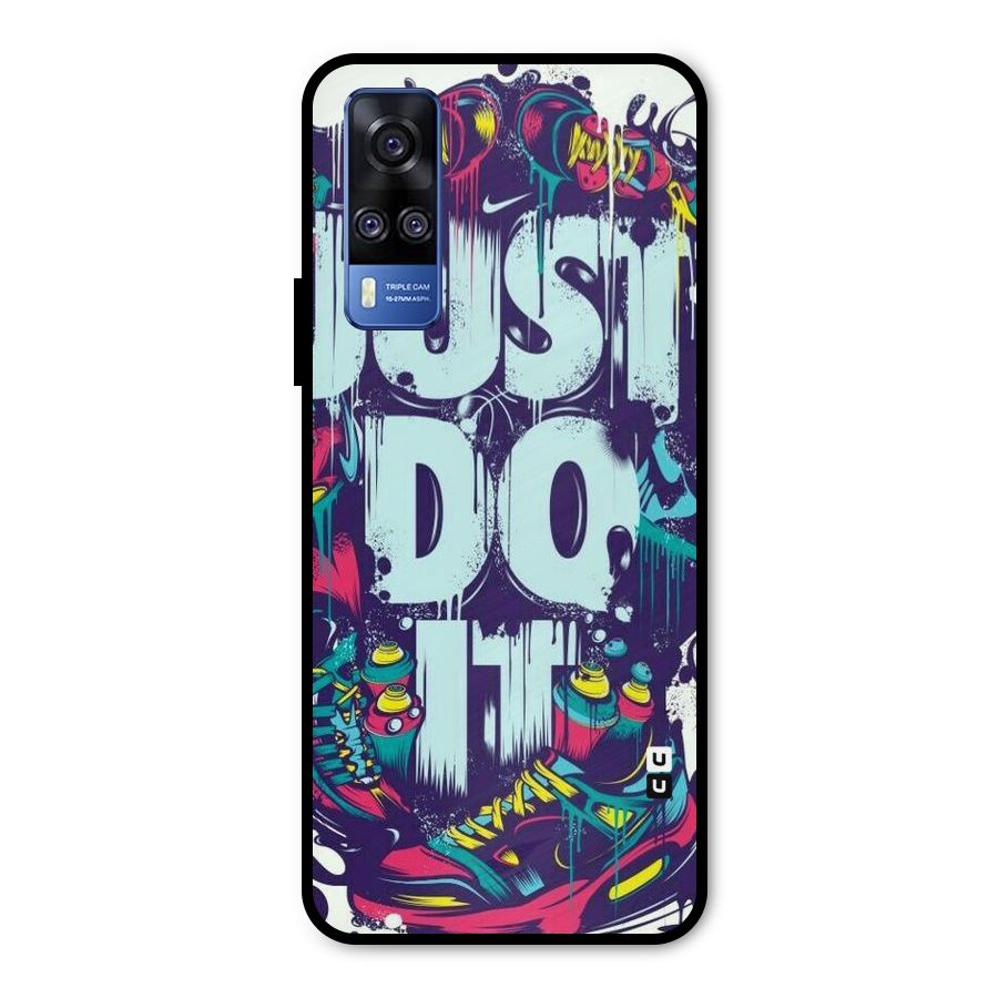 Do It Abstract Metal Back Case for Vivo Y31